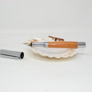 Holz Füllfeder Füller Füllfederhalter Eibe Handarbeit  Geschenk Unikat