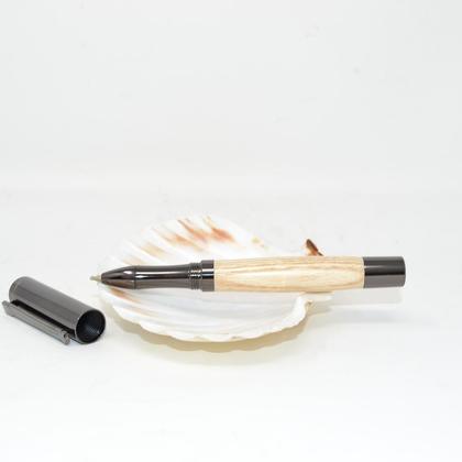 Holz Rollerpen Tintenroller Kugelschreiber Esche Geschenk Unikat handmade