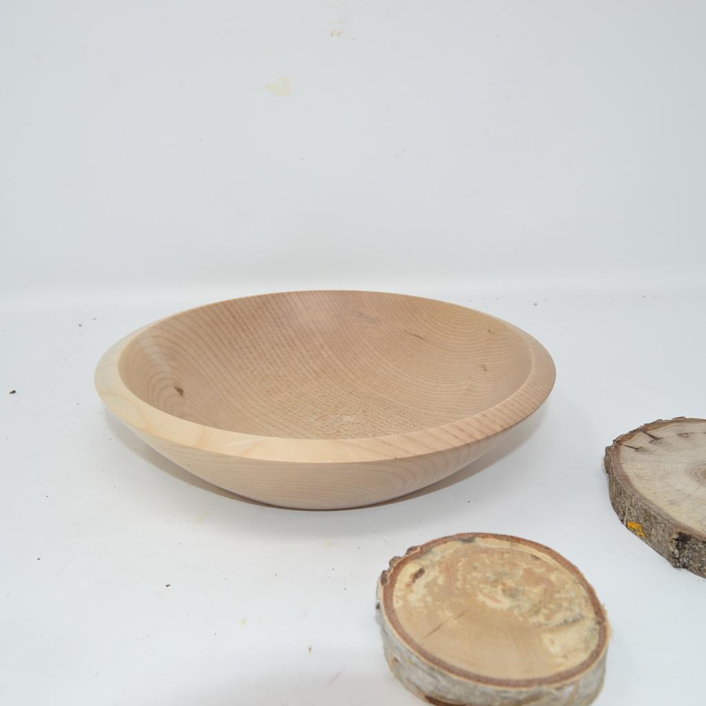 Holzschale Obstschale Holzschüssel Ahorn 21x6  cm handmade made in austria