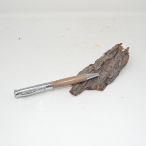 Holz Kugelschreiber Drehkugelschreiber Stift Walnuss Geschenk Unikat handmade