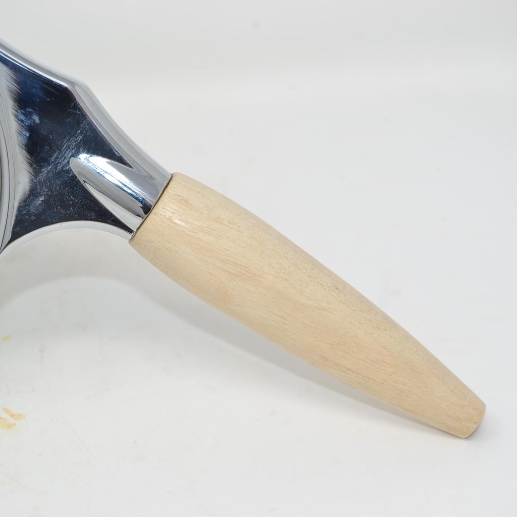 Holz Pizzaschneider massiv aus Hainbuche Handarbeit Unikat - Image 3