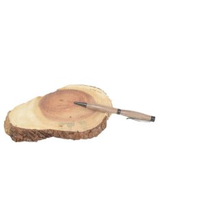 Holz Kugelschreiber Drehkugelschreiber Walnuss Unikat handmade Geschenk