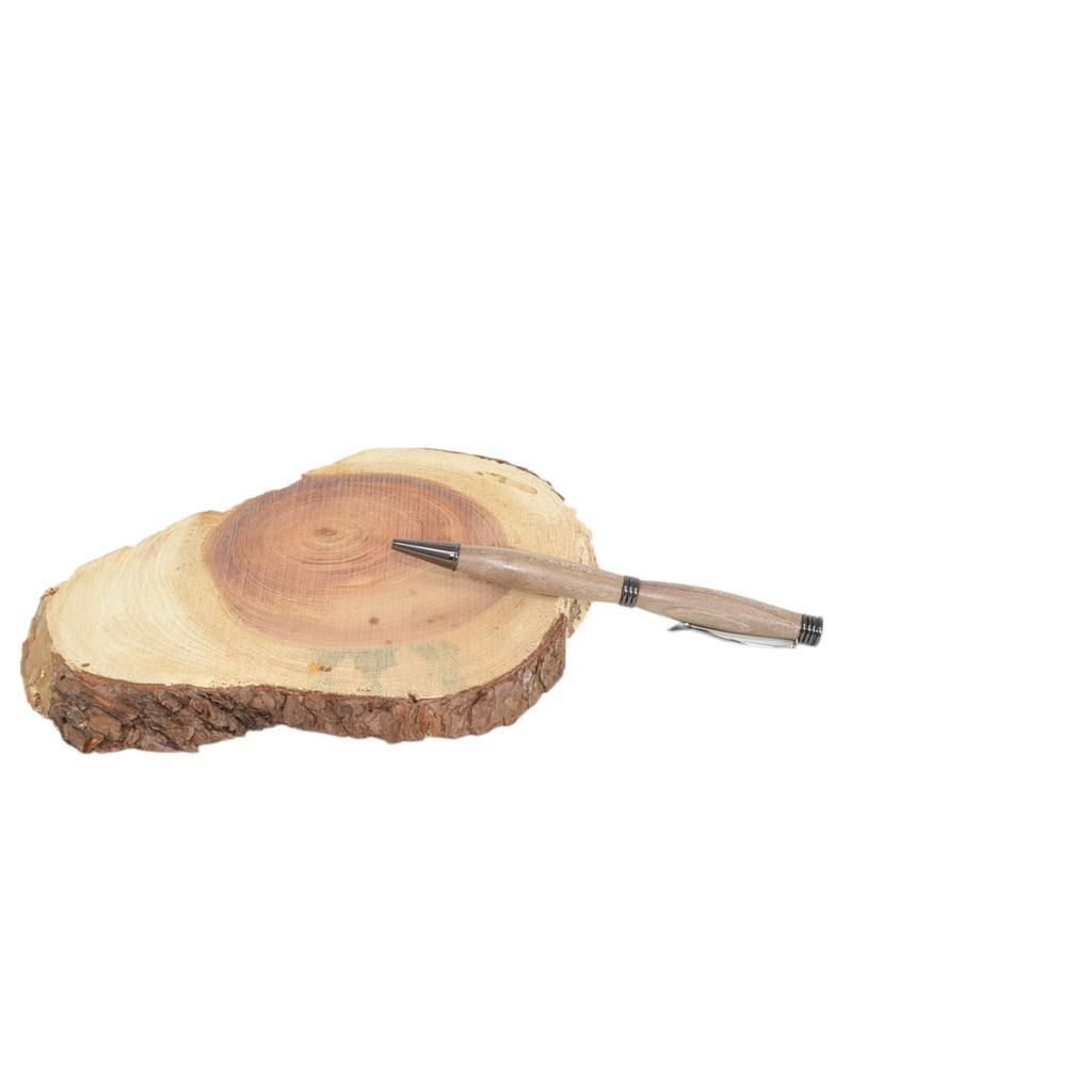 Holz Kugelschreiber Drehkugelschreiber Walnuss Unikat handmade Geschenk