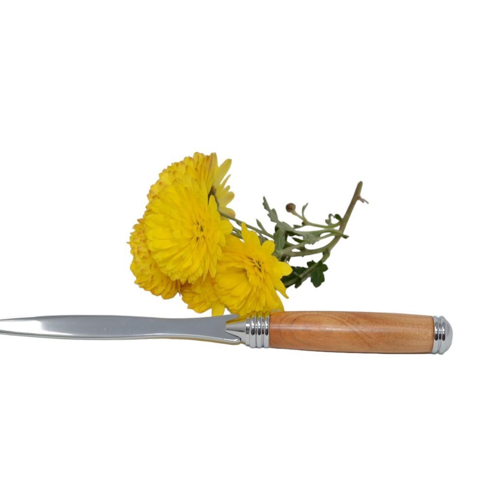 Holz Brieföffner Öffner Briefmesser Kirsche Handarbeit Geschenk Gravur