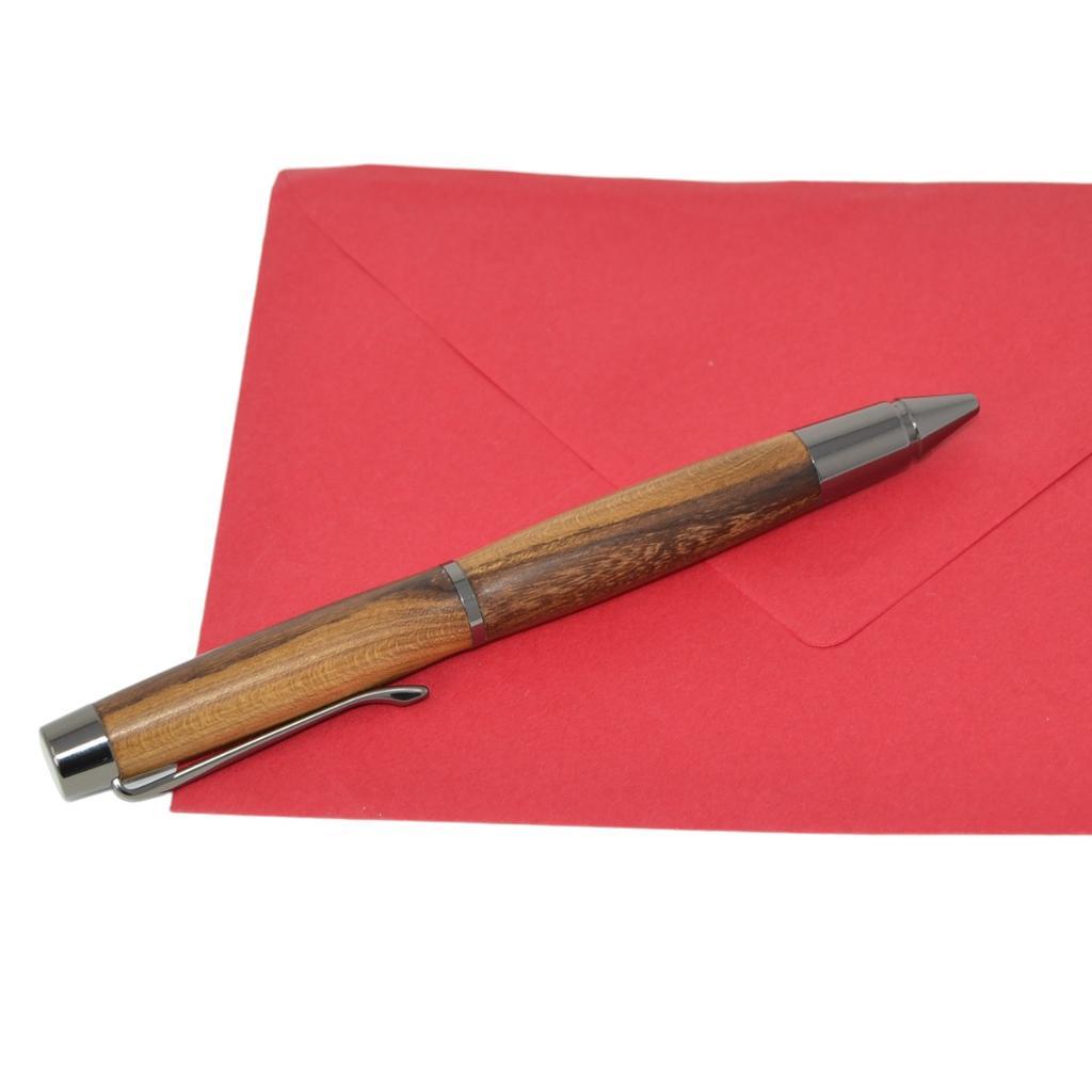 Holz Shakepen Kugelschreiber Goldregen handmade