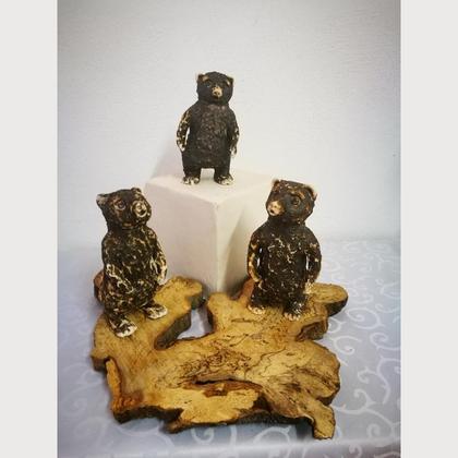 Keramik Skulptur BÄRnhard