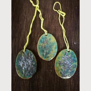 3-er Set Anhänger „Ei“