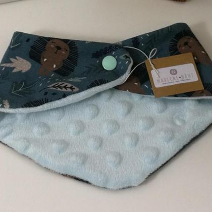 Babyhalstuch mit süßen Igeln