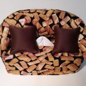 Taschentuchsofa (Korkstoppel)