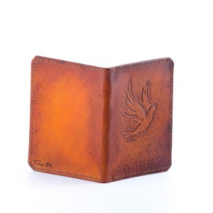 Reisepashülle aus echtes Leder