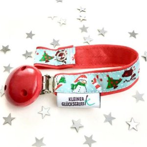 Schnullerband *snowman*