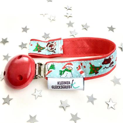 Schnullerband *snowman*