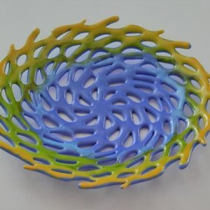 Glasschale Powders Gaps