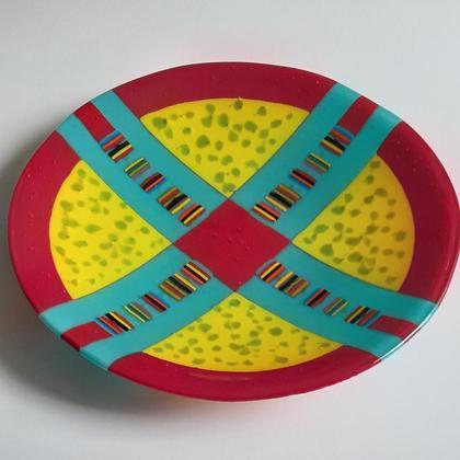 Glasschale Symmetrie