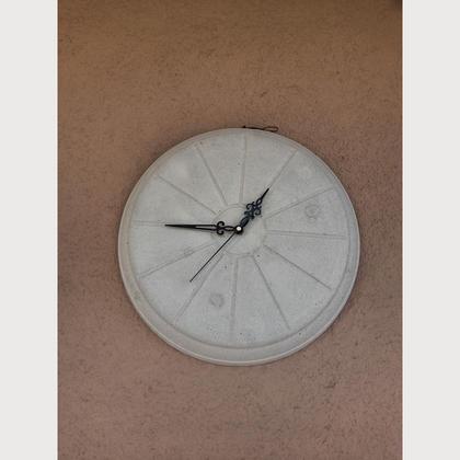Beton Deko Wanduhr