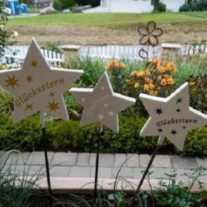 Beton Deko Stern klein