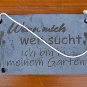 Beton Deko Wandschild