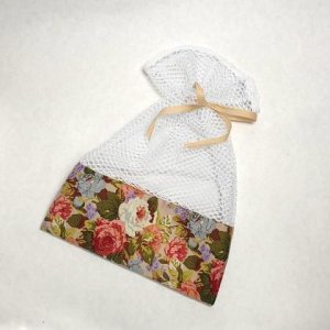 Waschbeutel für wiederverwendbare Kosmetikpads, optional personalisierbar