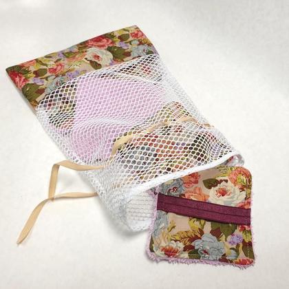 Waschbeutel für wiederverwendbare Kosmetikpads, optional personalisierbar - Image 3