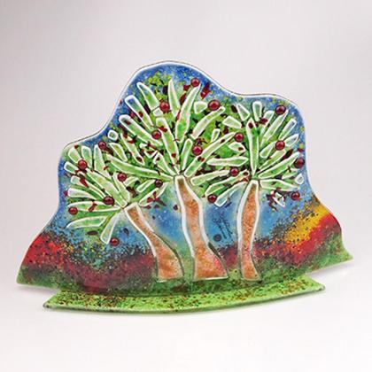 Windlicht "Sommerbäume"