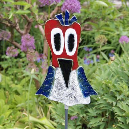 Gartenstecker "Vogel Krakra"