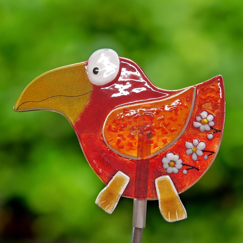 Gartenstecker "Vogel Oskar"