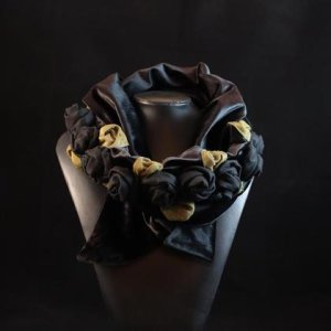 SchalKragen „Black Beauty“