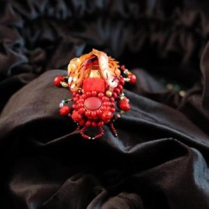 Schmuckkäfer/Brosche „Pailletier“