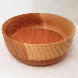 Holzschale Zweierlei