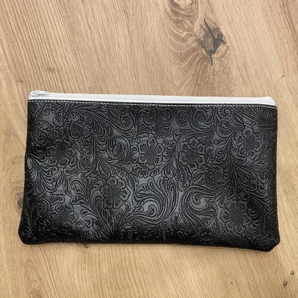 Kunstledertasche 'schwarz'