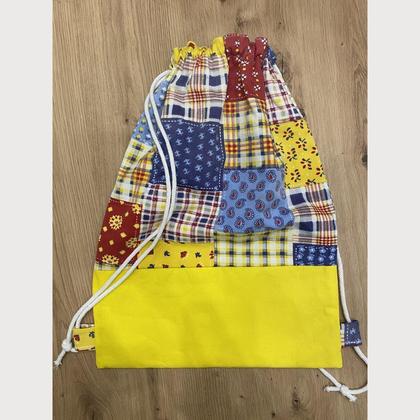 Turnbeutel 'gelb/bunt'