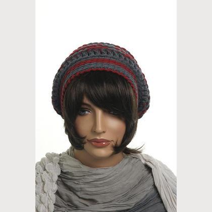 Haube - "Hannah" - grau