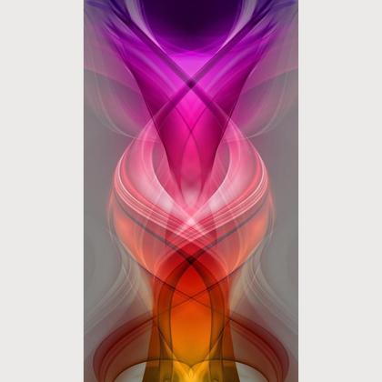 Digitale Blume I II III IV