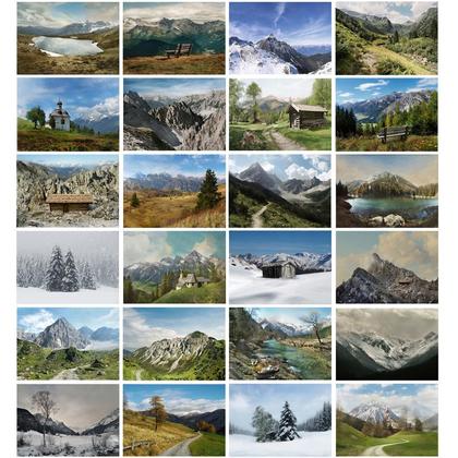 Postkarten -Set 'Berge' (24 Stück) - Image 2