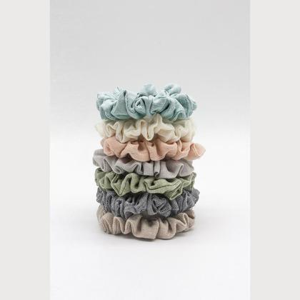 Scrunchie aus Bio Leinen Größe S