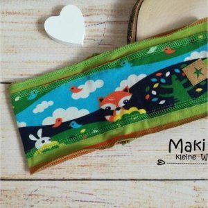 Stirnband  KU 48-50cm, Haarband , Fuchs