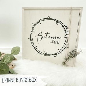 Erinnerungskiste – name.kranz | individuell