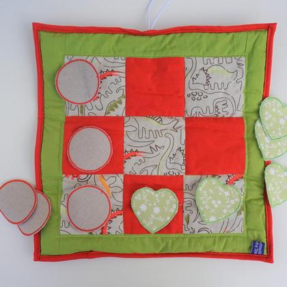 Tic Tac Toe - grün/Dino