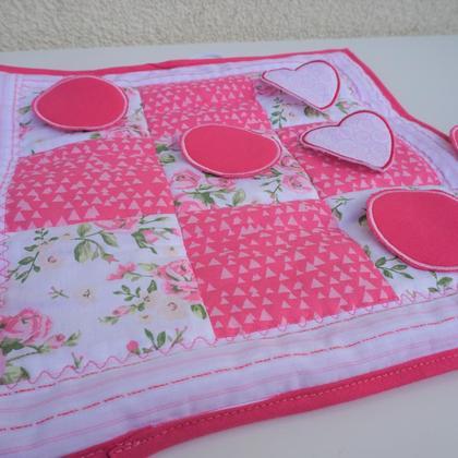 Tic Tac Toe - rosa/blumen - Image 2
