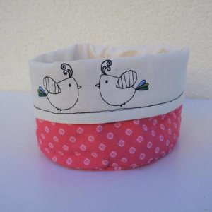 Utensilienkörbchen – Vögel