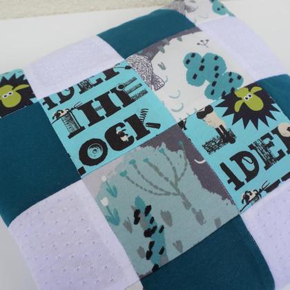 Kuschelpolster - blau