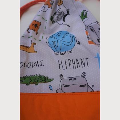 Beuteltasche - orange/Zootiere - Image 3