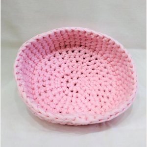 Aufbewahrungskörbchen groß – Rosa