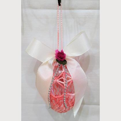 Osterei groß - Pink