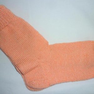 Handgestrickte Socken