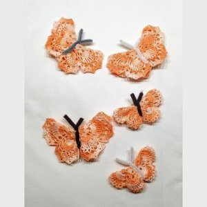 Schmetterling orange – groß