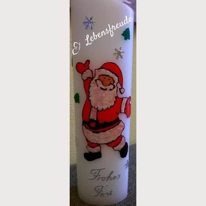 Weihnachtsmann Kerze