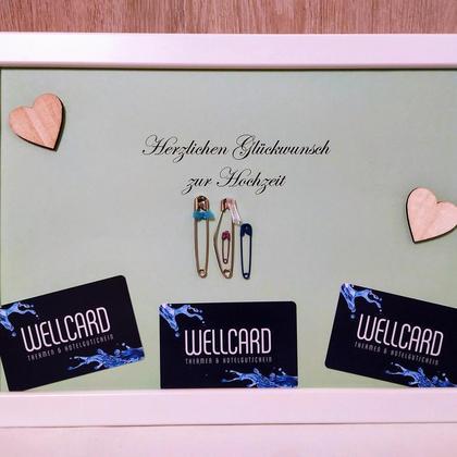 Geschenkerahmen zur Hochzeit