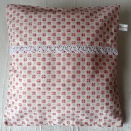 Zirbenkissen mit Borte