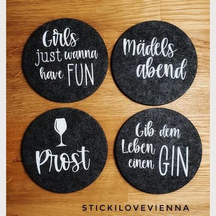 Untersetzer Set Freundinnen - Image 3